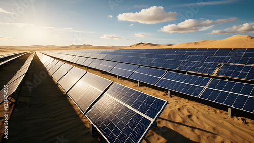 solar panels on the roof