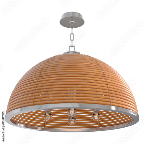 cut out interior modern lamp - with white background - elegant style -chandeliers