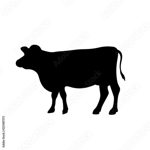 cow silhouette