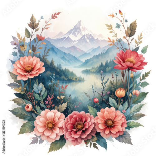 wreath of flowers