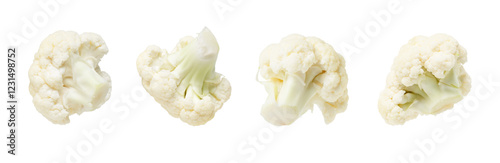 Tableau sur toile Cauliflower isolated