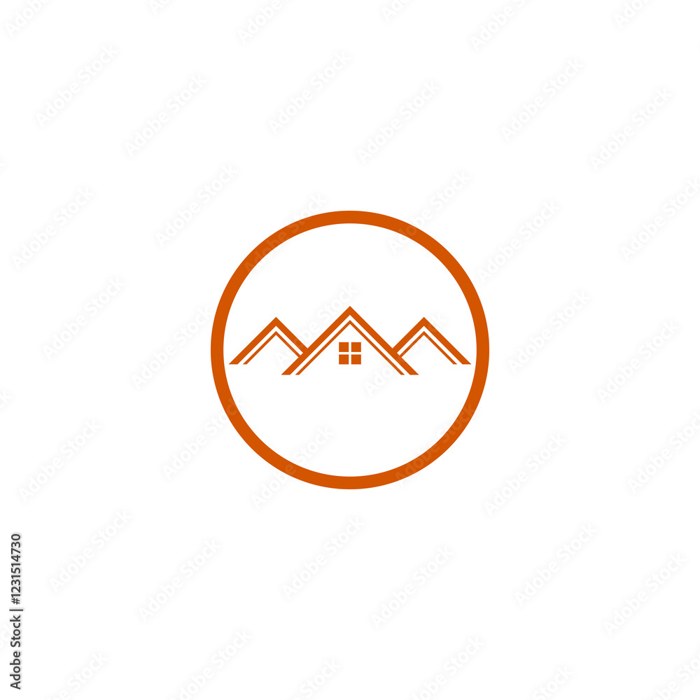 House icon, roof icon isolated on transparent background House icon, roof icon isolated on transparent background