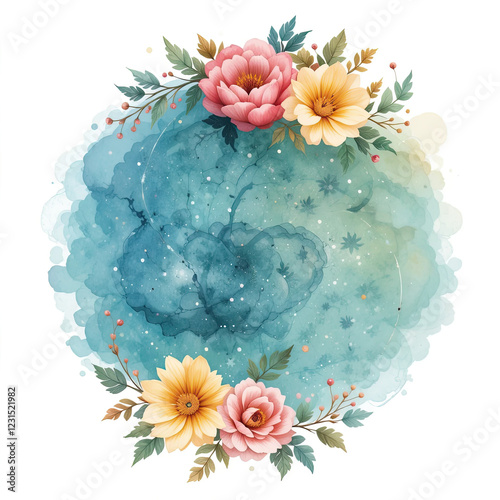 wreath of flowers