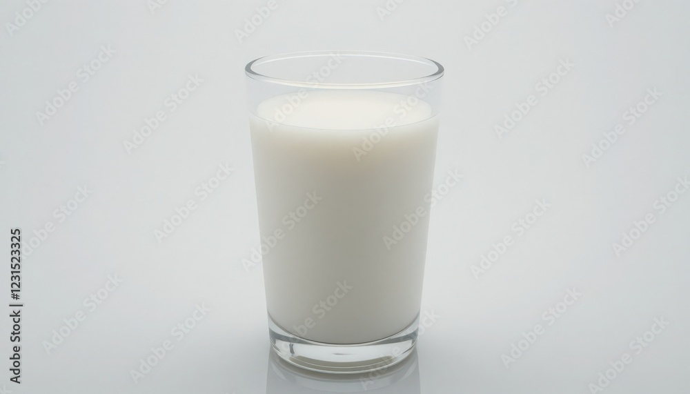 A full glass of milk, perfect for showcasing healthy beverages. A full glass of milk, perfect for showcasing healthy beverages.