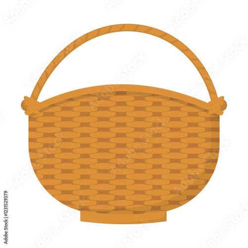 Picnic Basket Vector Illustration - 04