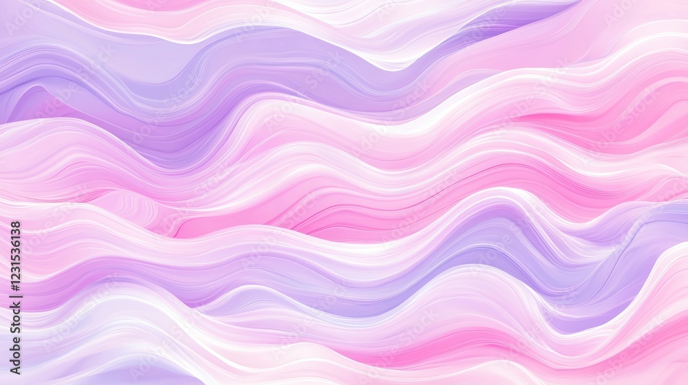Fototapeta premium Abstract Pink and Purple Wave Background