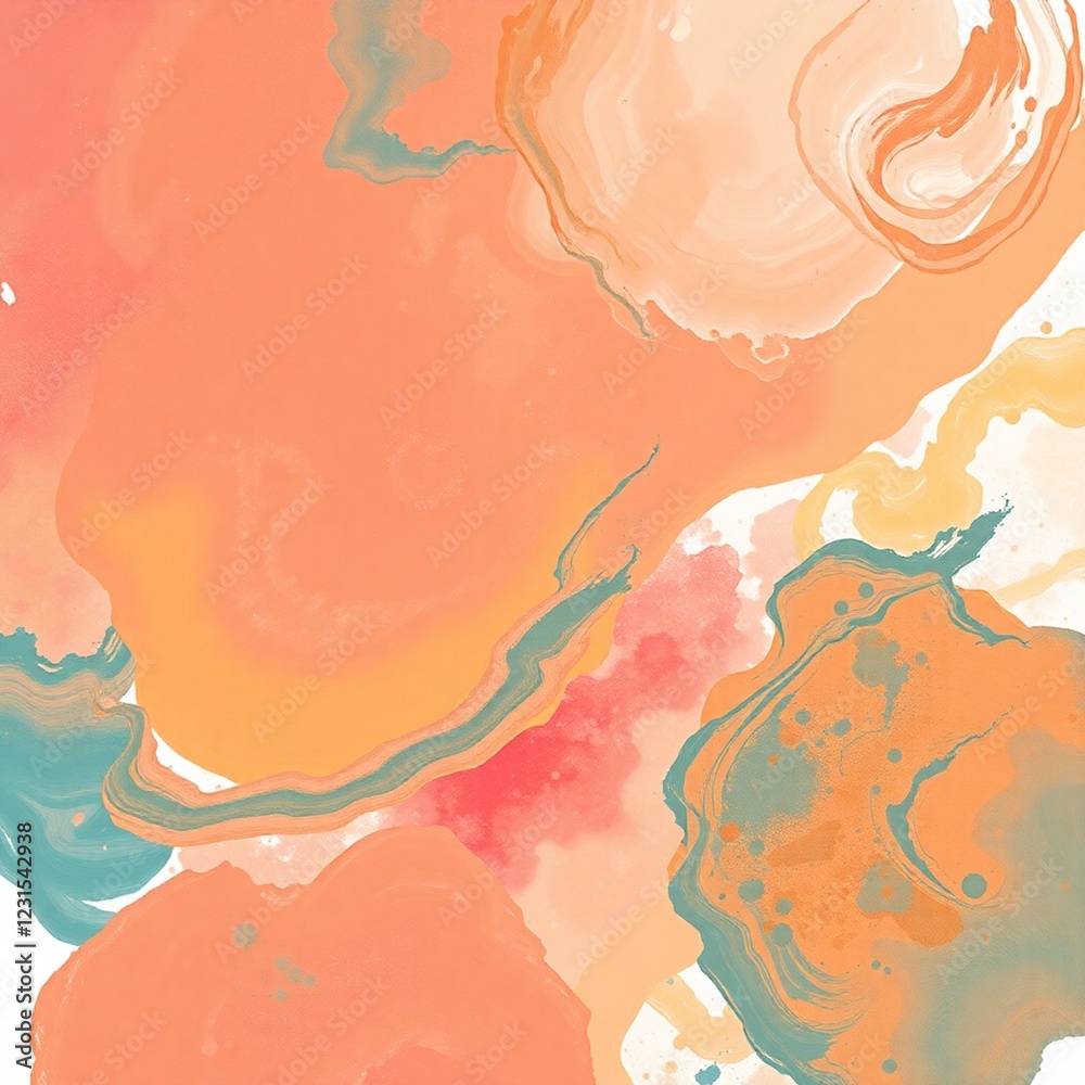 Naklejka premium abstract watercolor background