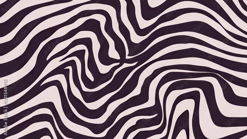 Dark brown and cream abstract wavy lines creating depth and visual interest, with a smooth texture throughout the image background. Dark brown and cream abstract wavy lines creating depth and visual interest, with a smooth texture throughout the image background.
