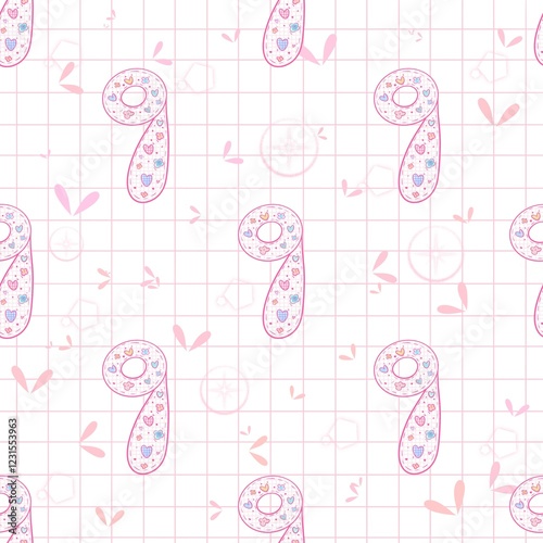 Brighten your day with fun! Add color and cuteness with adorable number designs that everyone will love.