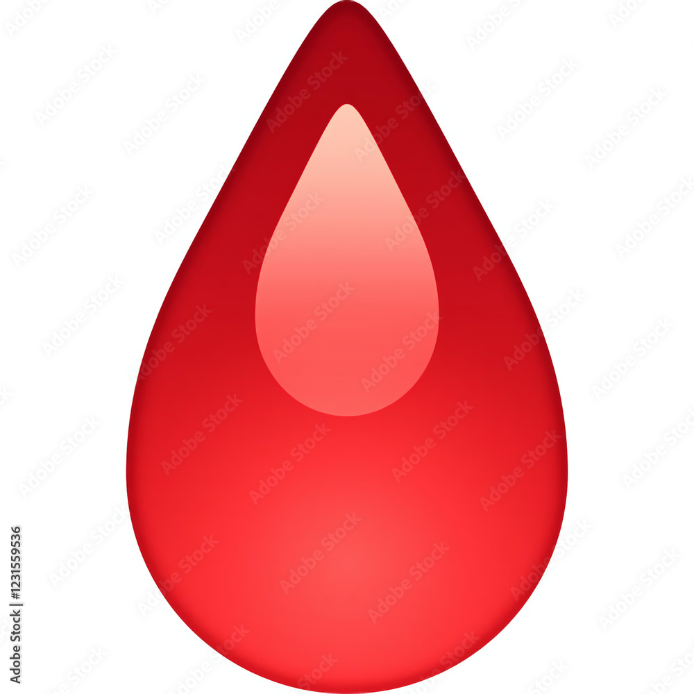 Fototapeta premium Blood Drop 