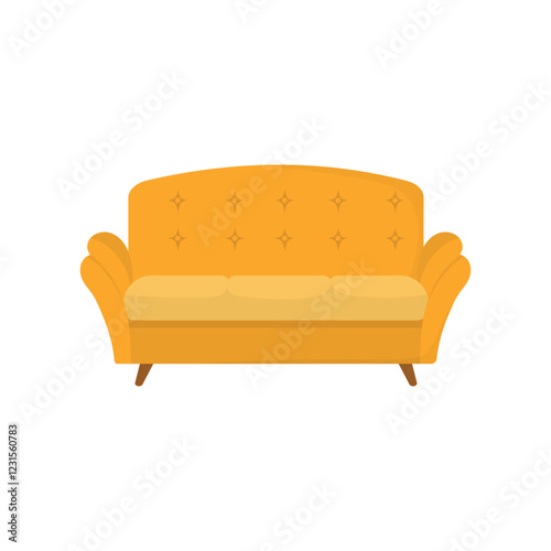 Sofa Vector Illustration - 01