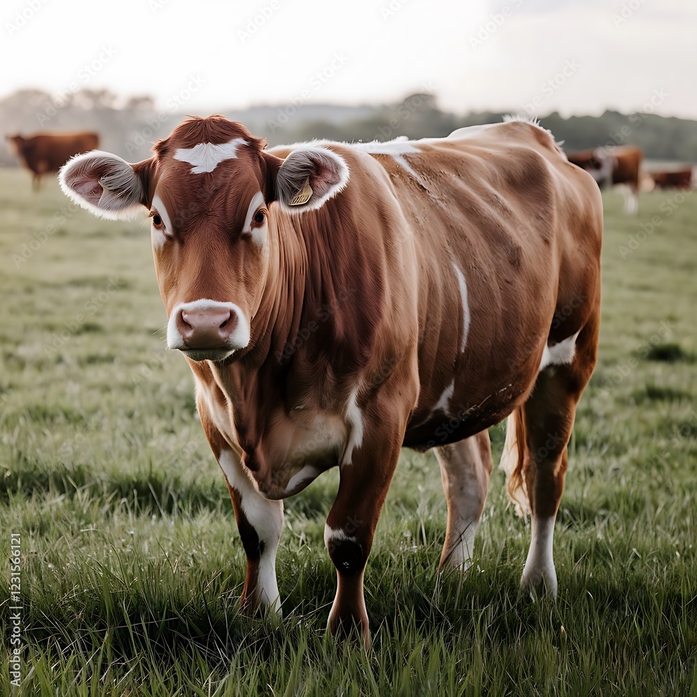 cow on a meadow cow on a meadow