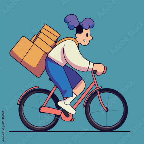 Delivery Cyclist