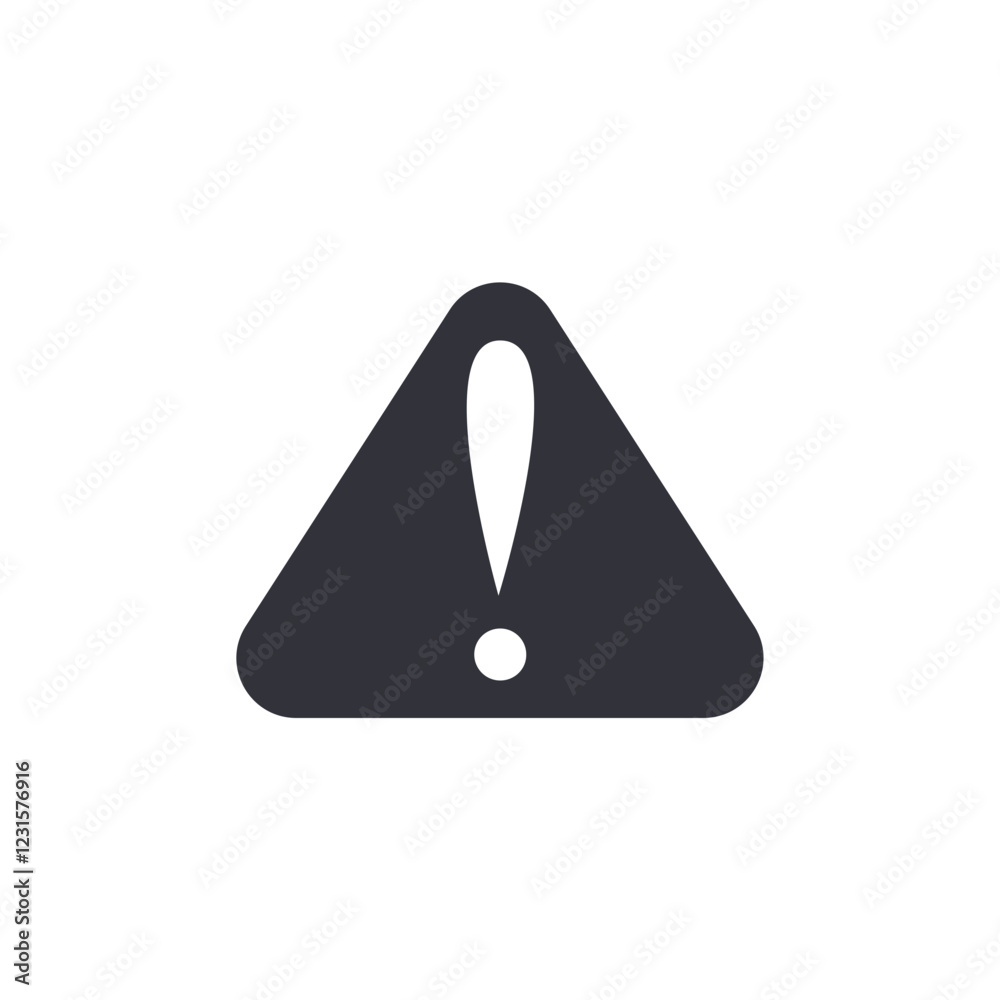 Warning sign solid icons, minimalist vector illustration ,simple transparent graphic element .Isolated on white background Warning sign solid icons, minimalist vector illustration ,simple transparent graphic element .Isolated on white background