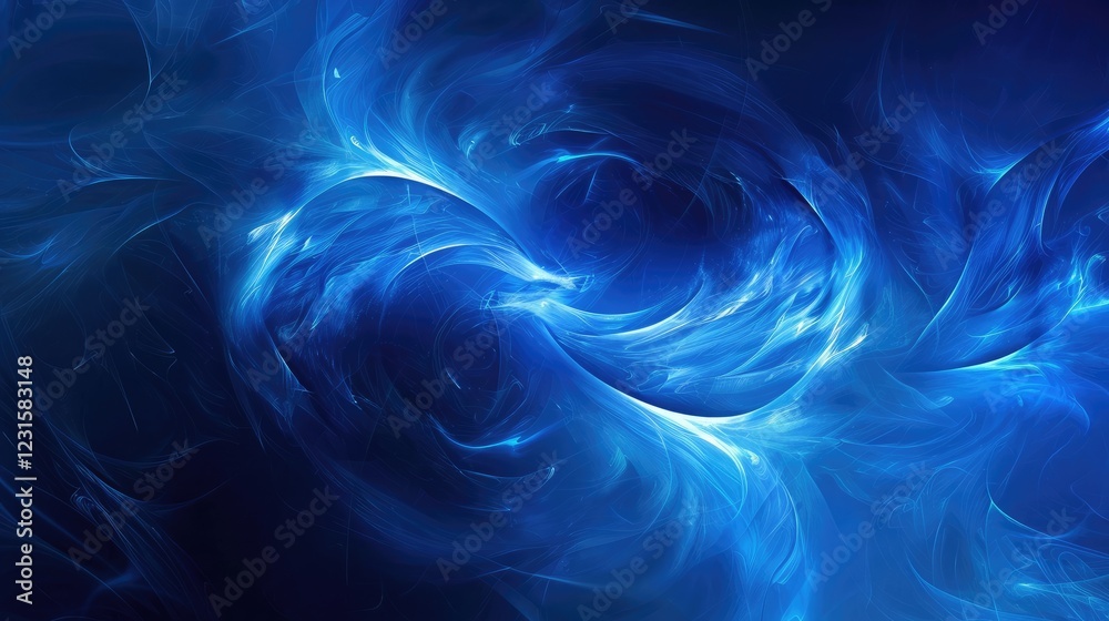 Abstract blue background concept