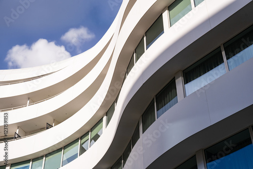 Abstract shapes in architecture.