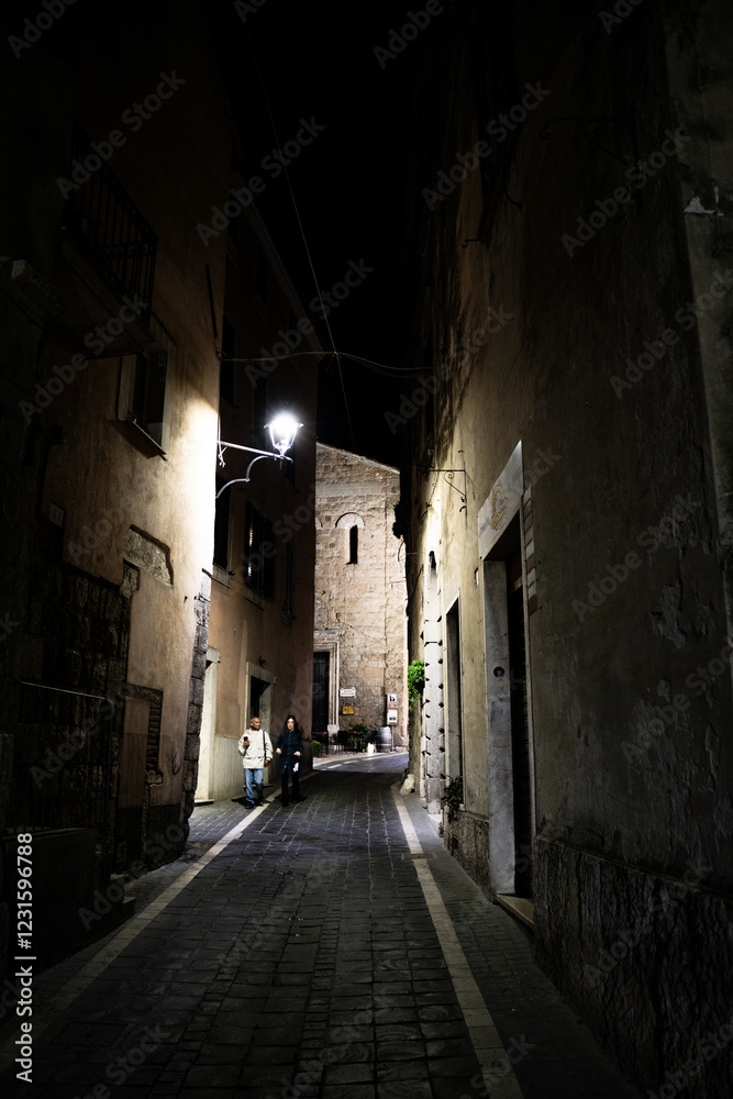 Obraz premium In the narrow alleys of Narni