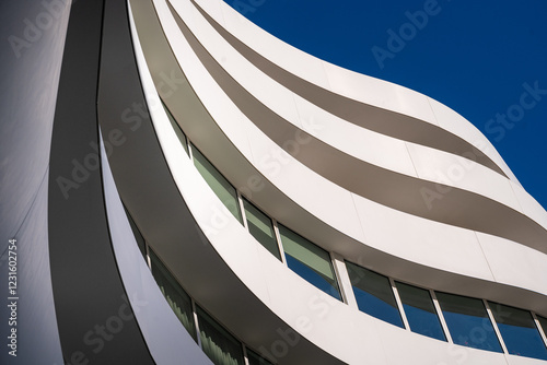 Abstract shapes in architecture.