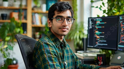 The Programmer in Home Office