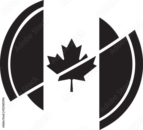 canada, flag, maple, leaf, symbol, icon, button, illustration, country, national, vector, america, sign, red, nation, banner, design, 3d, maple leaf, north, logo, ottawa, toronto, patriotic, patriotis