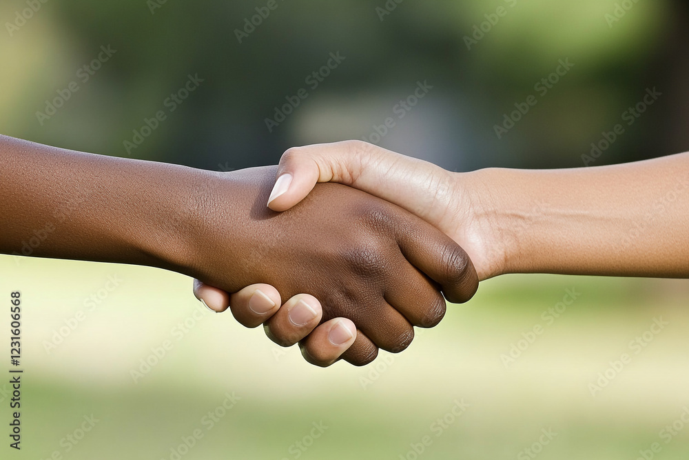 handshake between two people, human diversity, pathways to equity and harmony handshake between two people, human diversity, pathways to equity and harmony