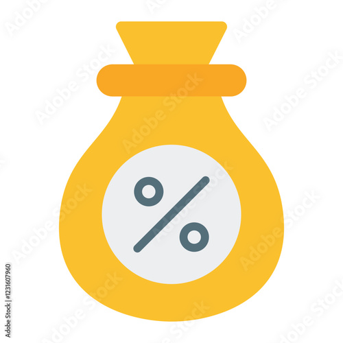 Tax flat icon
