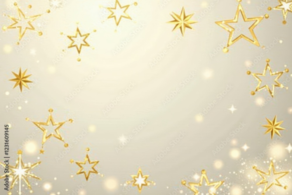 Golden linear star pattern; seamless Xmas background Subtle, sophisticated vector design , vector, geometric Golden linear star pattern; seamless Xmas background Subtle, sophisticated vector design , vector, geometric