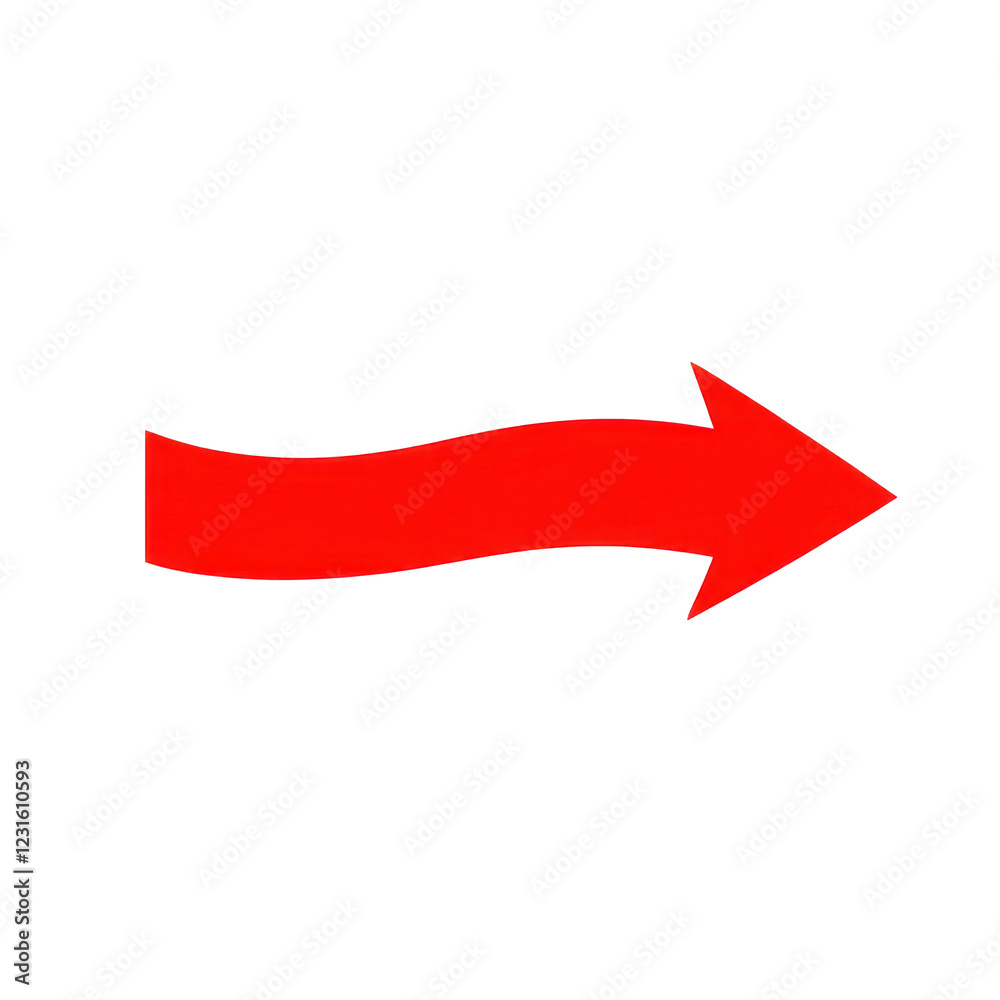 A bright red arrow indicating movement or direction to the right, isolated on a transparent background, png, alpha A bright red arrow indicating movement or direction to the right, isolated on a transparent background, png, alpha