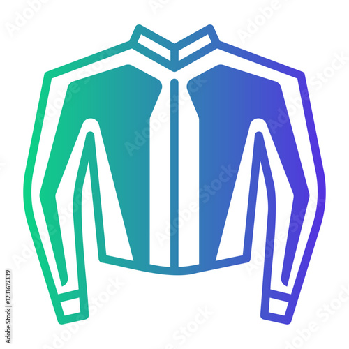 jacket Line Gradient Icon