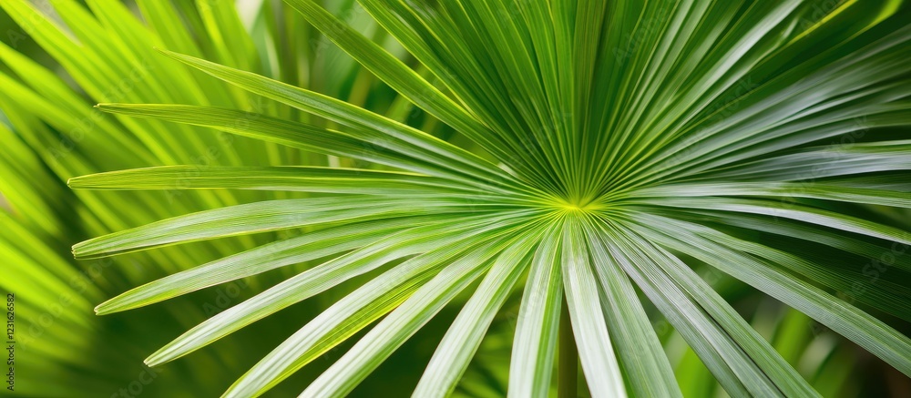 Vibrant green palm leaves layered against a blurred natural backdrop create a serene tropical ambiance ideal for nature-inspired designs. Vibrant green palm leaves layered against a blurred natural backdrop create a serene tropical ambiance ideal for nature-inspired designs.