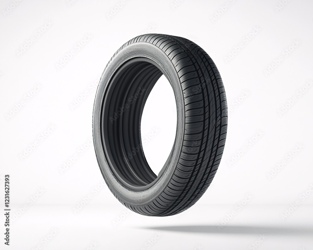 Artistic Representation of a Heart Shaped Tire in Elegant Display Artistic Representation of a Heart Shaped Tire in Elegant Display