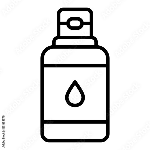 Toner line icon
