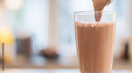 Chocolate Milk Pour: Rich, ...