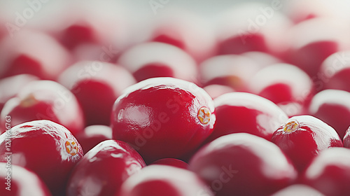 Cranberry Burst: A close-up...