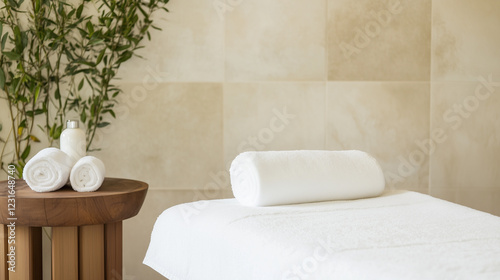 Serene Spa Setting: A tranq...