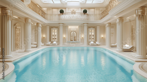 Indoor Pool in Luxurious Se...