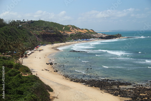 falésias do chapadão da praia de pipa, rio grande do norte