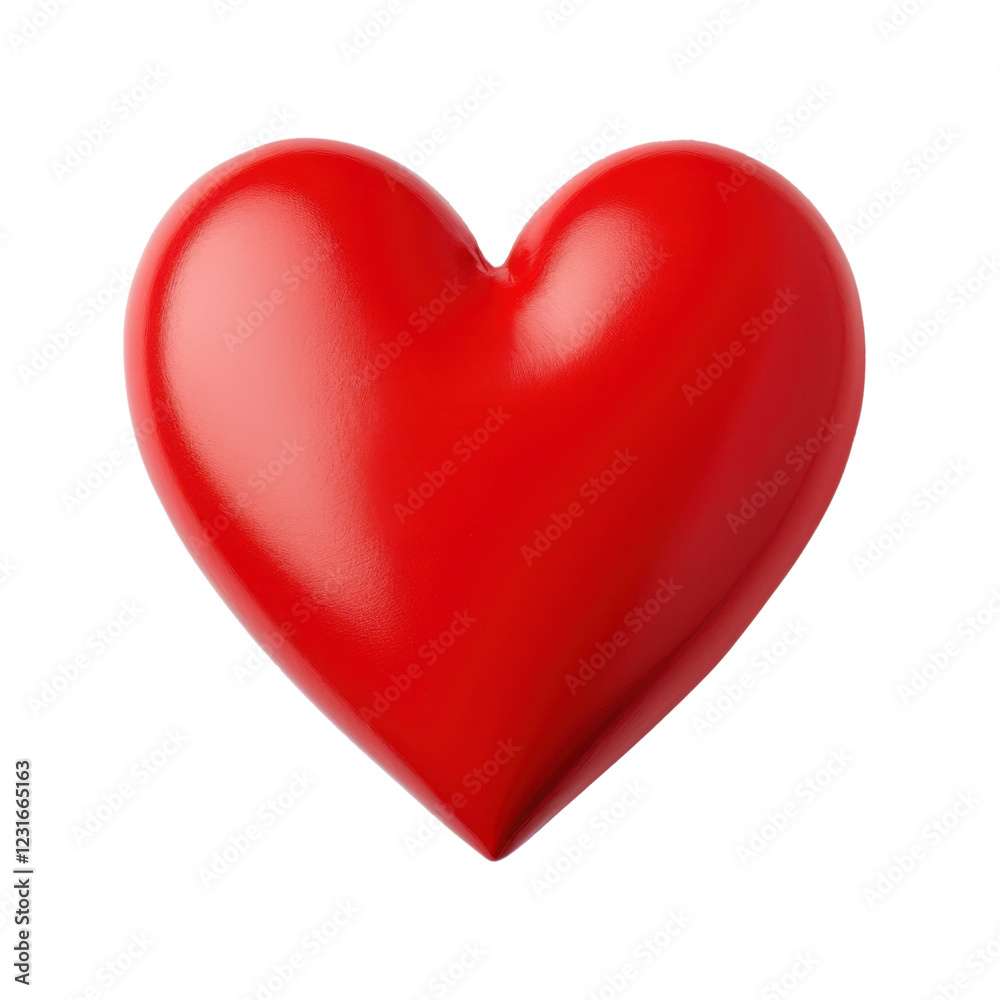 red 3d heart isolated on white or transparent png red 3d heart isolated on white or transparent png