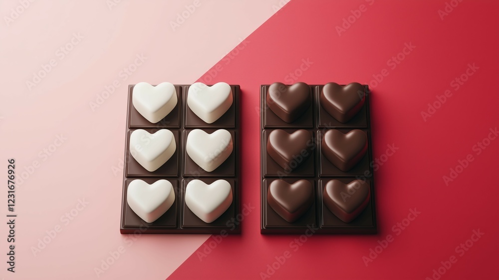 Obraz premium バレンタインデーのチョコ