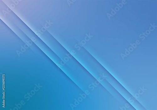 Modern blue graphic presentation soft line background