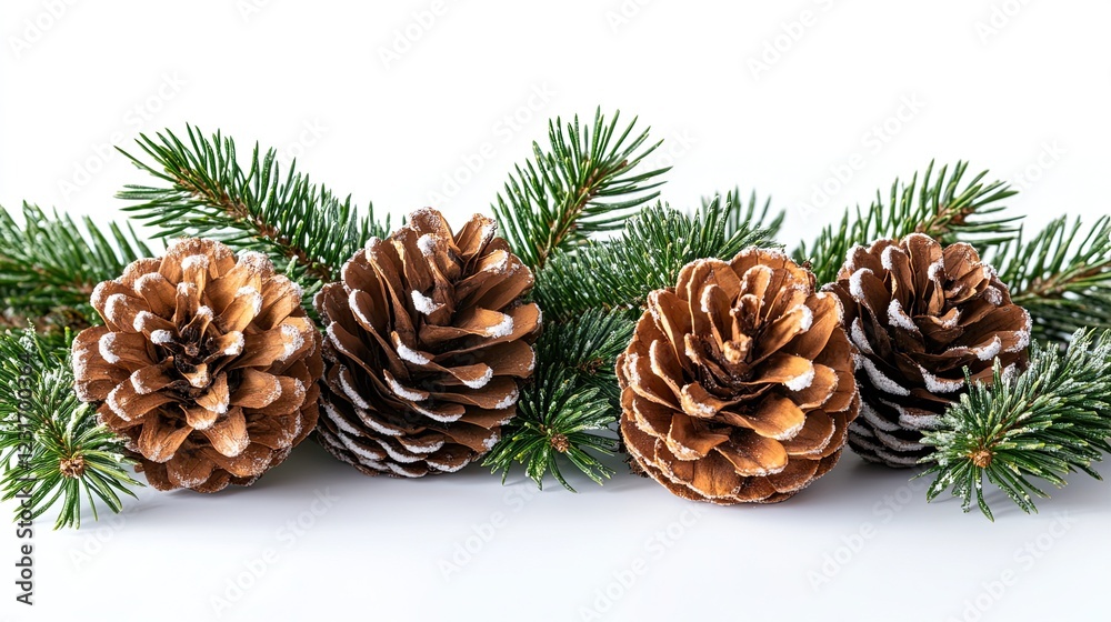 Christmas pinecone isolated on a transparent or white background. Christmas pinecone isolated on a transparent or white background.