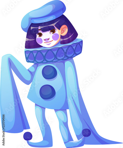 Child in Pierrot Suit