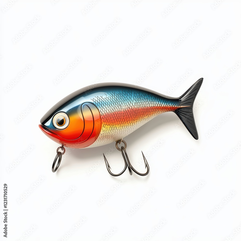Jig lure with a soft rubber tail mimicking small fish movement, centered on a clean white background Jig lure with a soft rubber tail mimicking small fish movement, centered on a clean white background