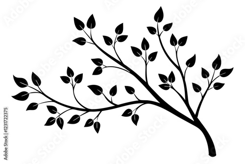 branch with leaves