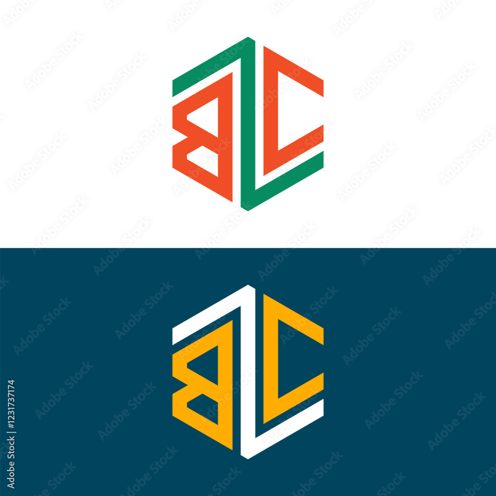 CB BC letter logo set design CB BC letter logo set design
