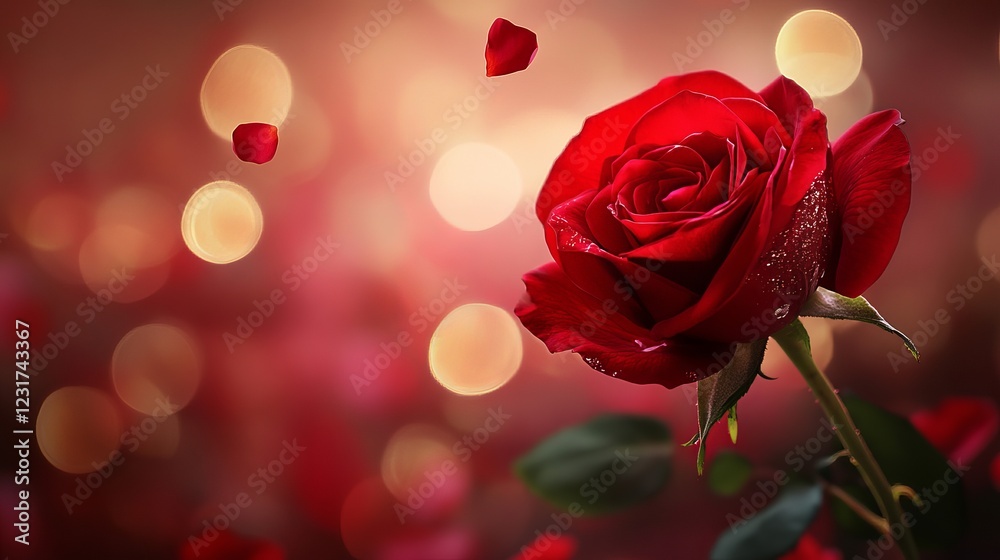 Pixel art red rose Pixel art red rose