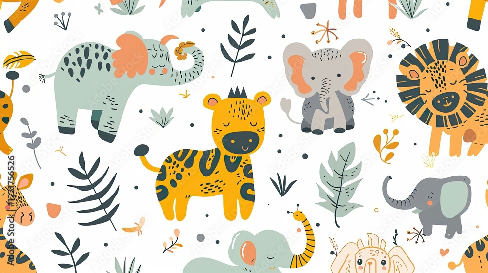 Abstract seamless pattern Abstract seamless pattern