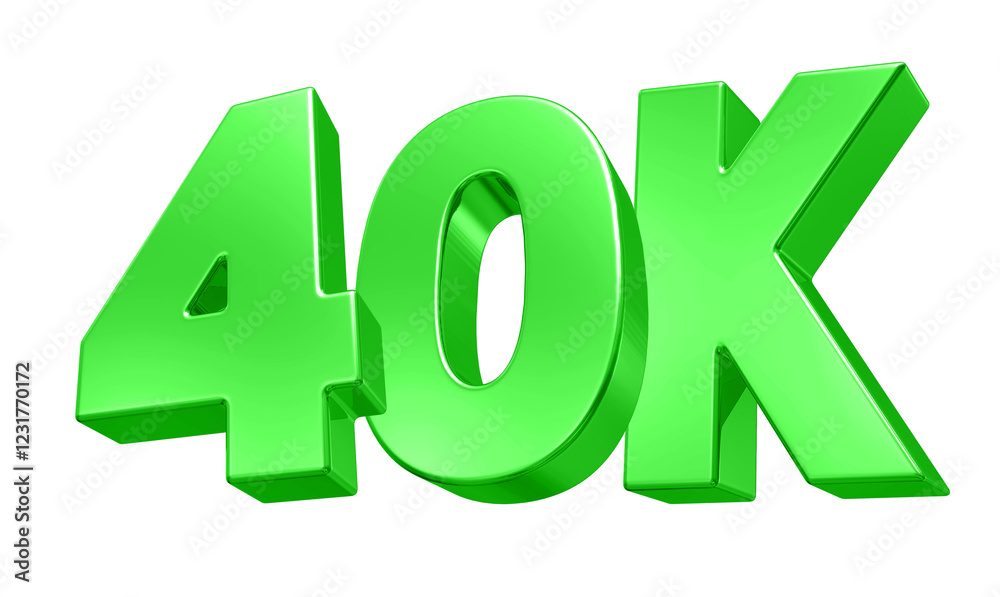 40K Follow Green 40K Follow Green