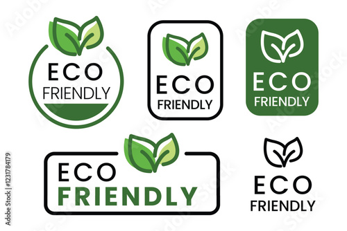 ecology friendly sign vector design good for product information