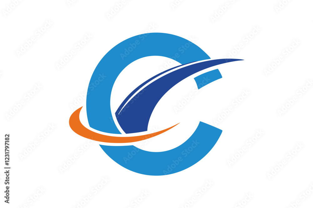 Alphabet C logo design concept Alphabet C logo design concept